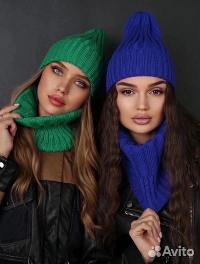 Шапка + снуд