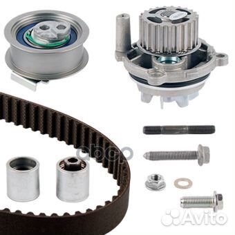 Ремень грм 148 зуб.,23mm + Водяной насос + 3