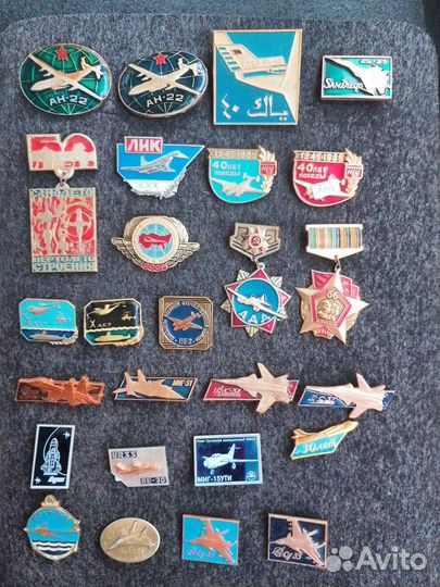 Значки авиация