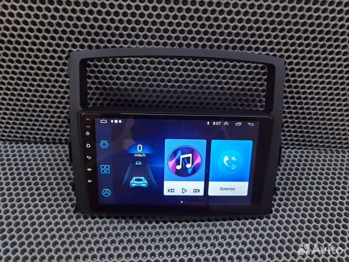 Магнитола Pajero 4 Android IPS экран новая