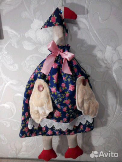 Игрушка подарок пакетница / пижамница ручн работа