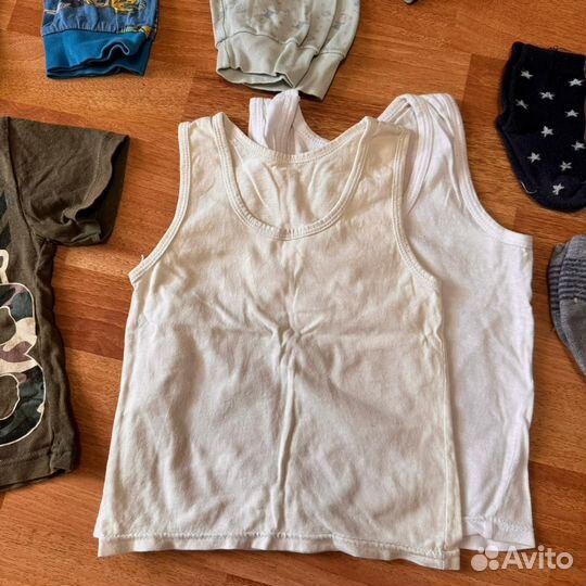 Детские вещи одежда для мальчика пакетом 74-80-86