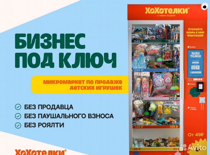 Пассивный бизнес - микромаркет 