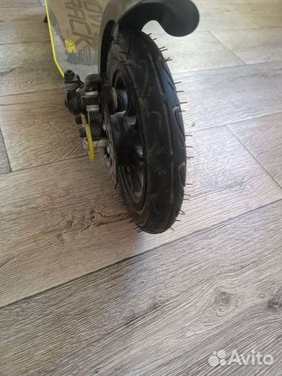 Самокат novatrack с ручным дисковым тормозом