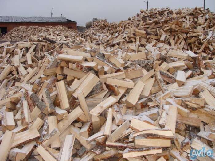 Дрова колотые