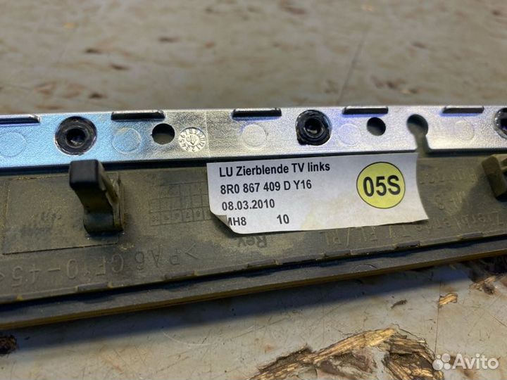 Декоративная накладка двери передняя левая Audi Q5