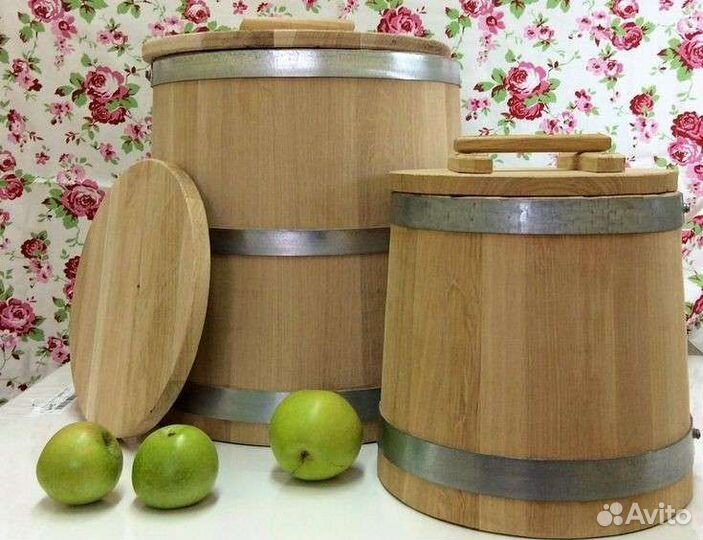 Кадка дубовая