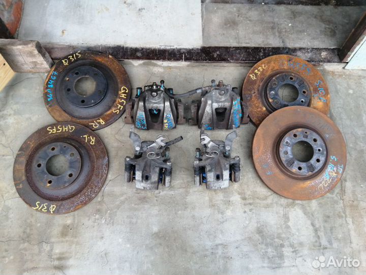 Комплект тормозов Mazda 6 MPS