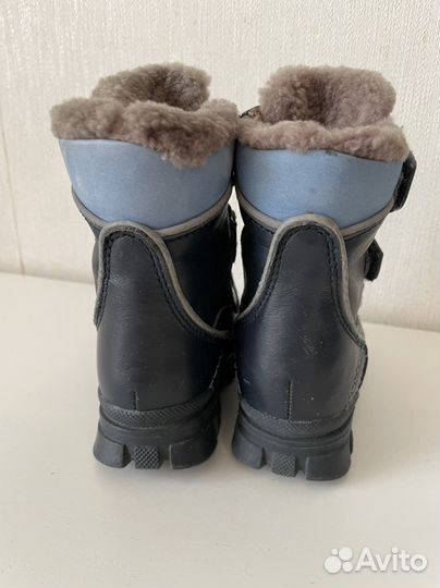 Ботинки зимние 21 кожаные