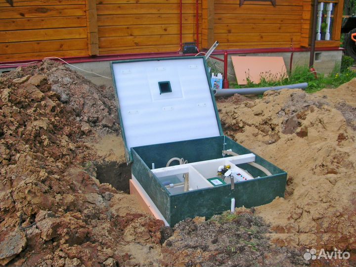 Септик Малахит накопительный