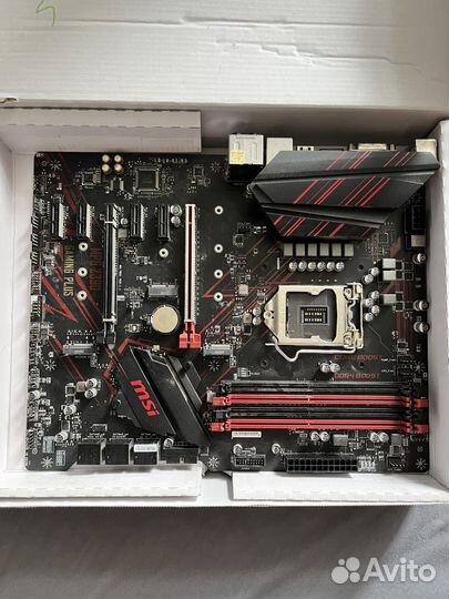 MSI Z390 gaming plus+intel core i5 9600k