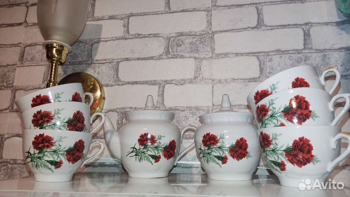 Чайный сервиз 60е годы