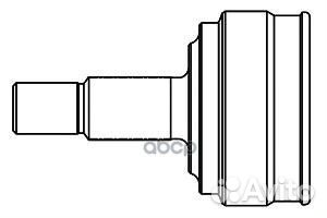Шрус наружный к-т hyundai lantra (J-1) 839054