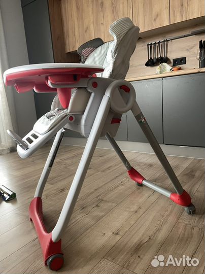 Стульчик для кормления chicco polly 2 start