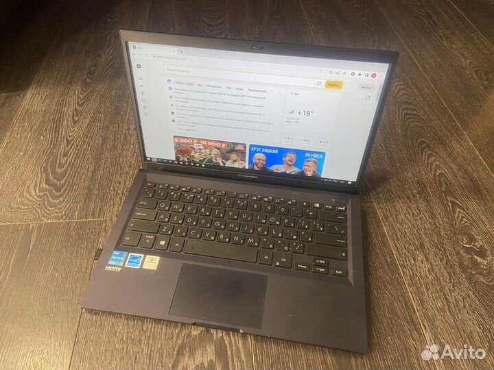 Ноутбук asus expertbook