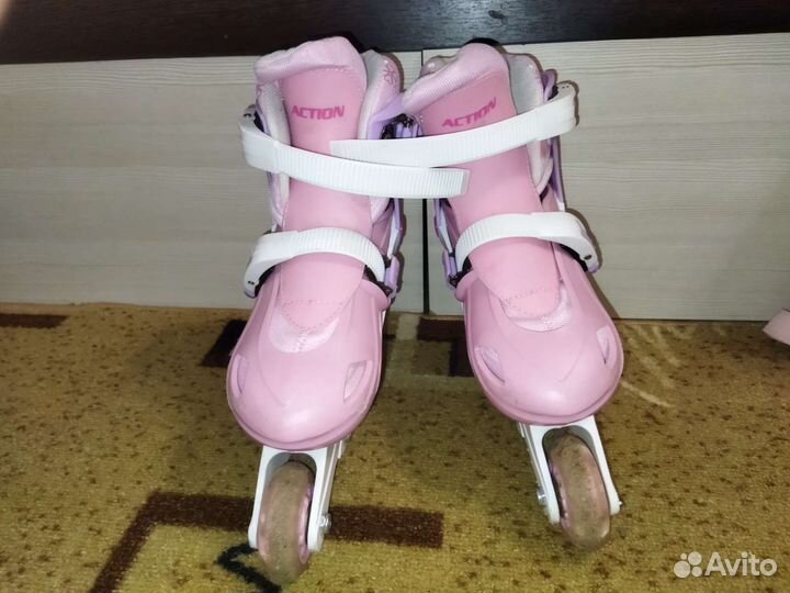 Роликовые коньки раздвижные
