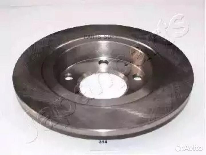 Japanparts DP314 Диск торм. зад. mazda 626 (GE,GF)