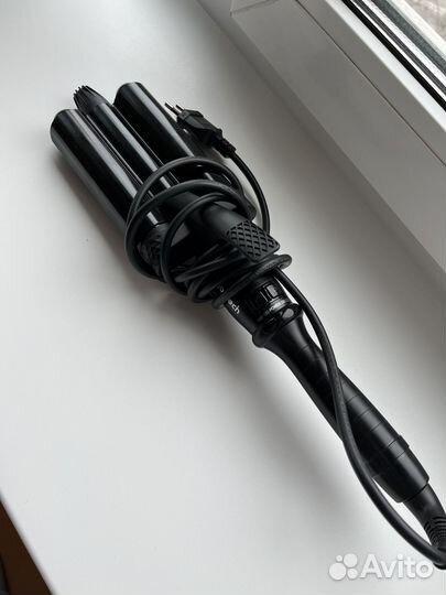 Плойка тройная для волос