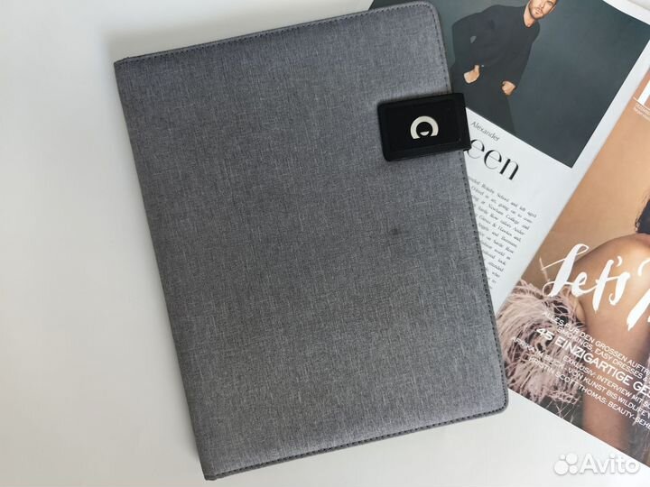 Папка с блокнотом многофункциональная