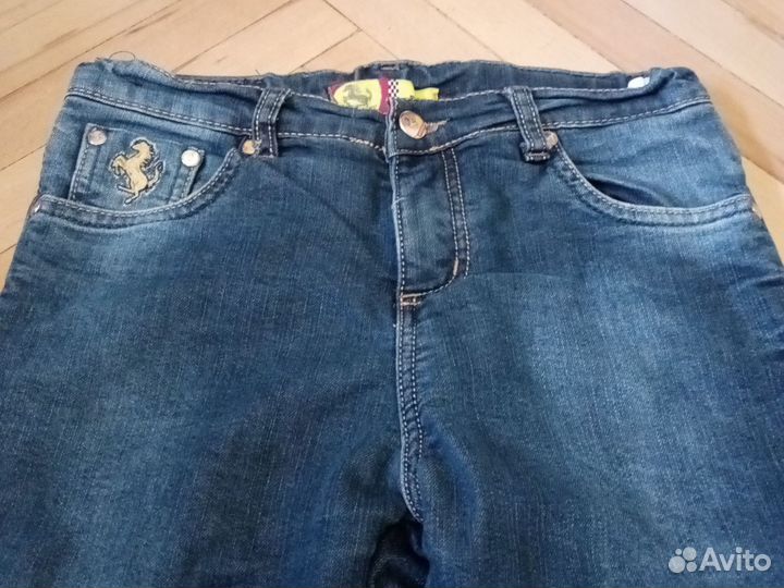 Брюки, джинсы 10-12 лет. Пакетом