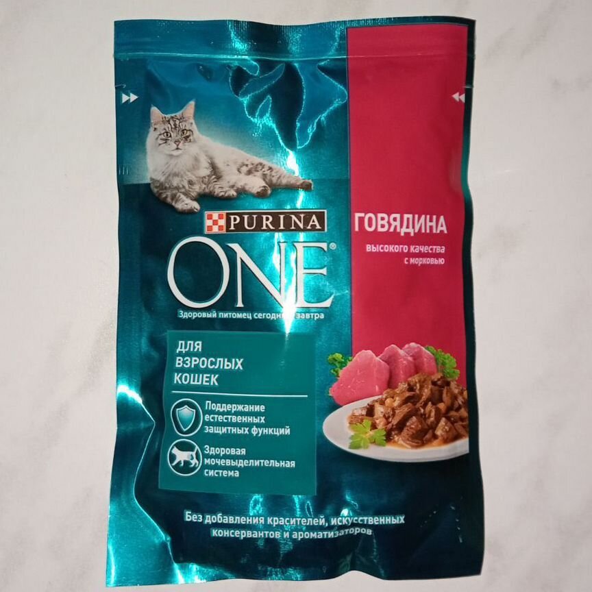 Purina one влажный корм для кошек