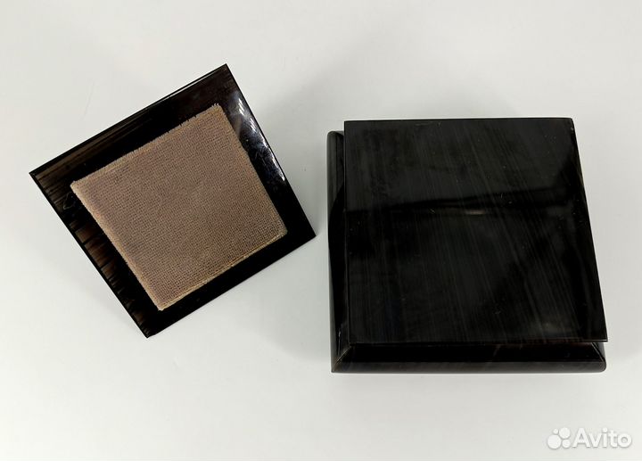 Шкатулка из натурального камня Обсидиан