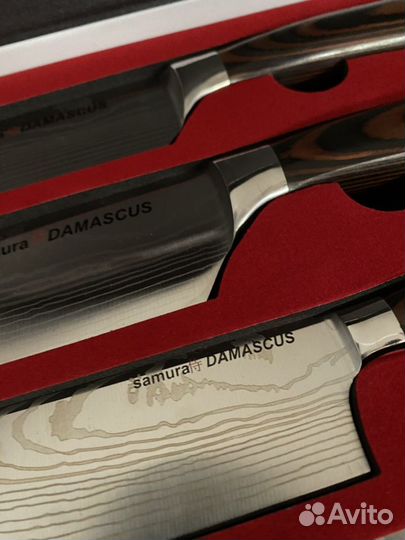 Набор кухонных ножей samura