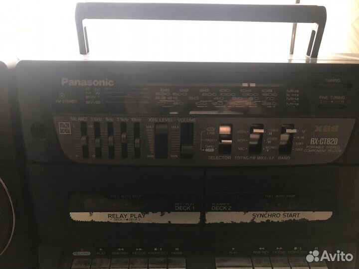 Магнитофон (Panasonic RX-CT820)