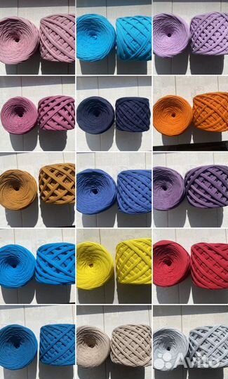 Пряжа трикотажная изнаночная