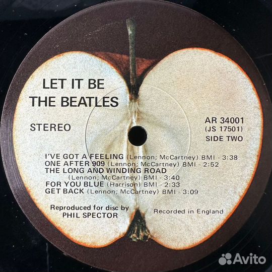 The Beatles – Let It Be (США 1970г.)