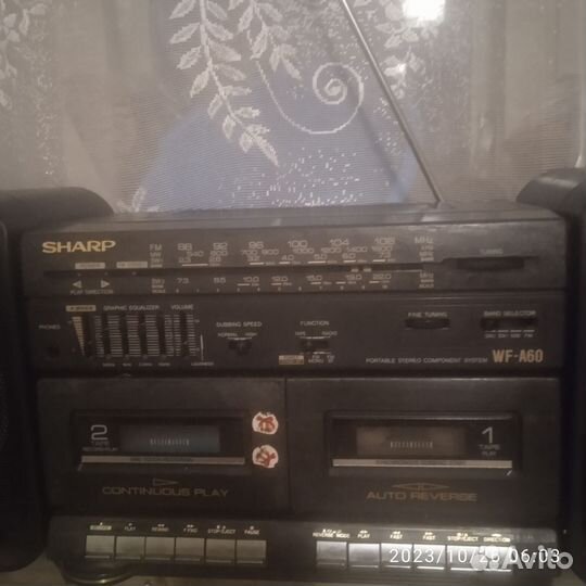 Кассетный магнитофон sharp и другие
