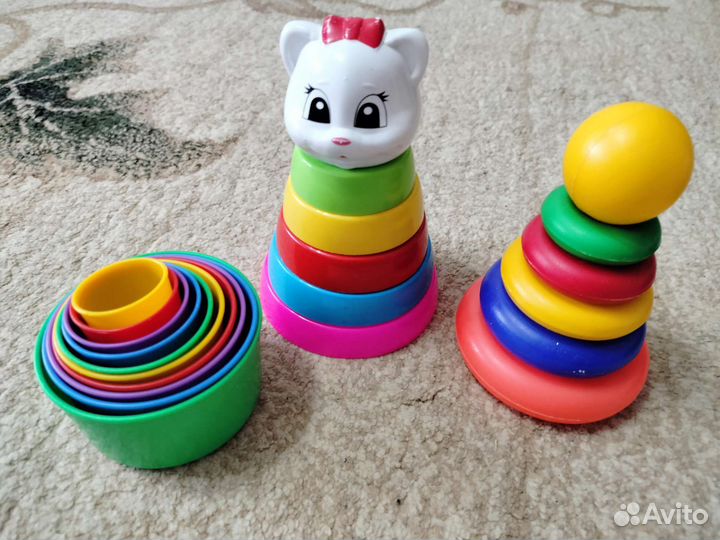 Игрушки пирамидка