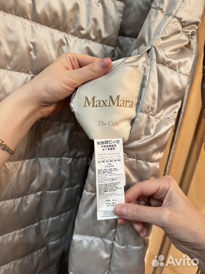 Max mara пуховик женский