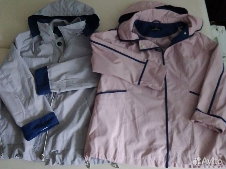 Ветровки новые р.52 водоотталкивающая ткань