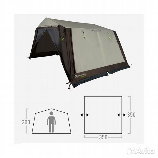 Кемпинговый тент