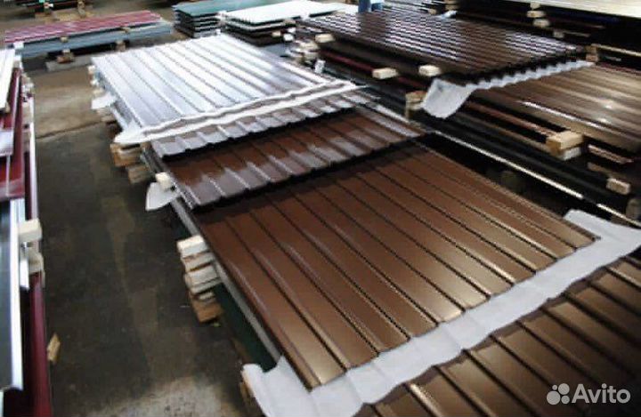 Профнастил, металлочерепица, новый и нкд