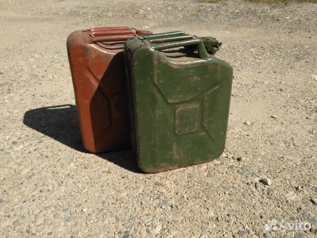 Канистра 20 литров железная СССР