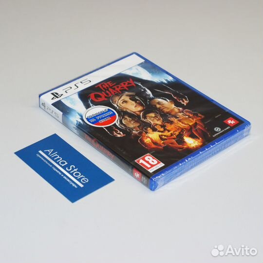Игра для PS5 The Quarry / Хоррор / На Русском
