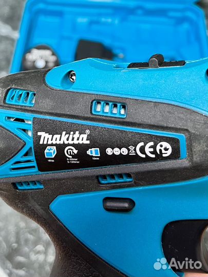 Аккумуляторная дрель шуруповерт makita 12V