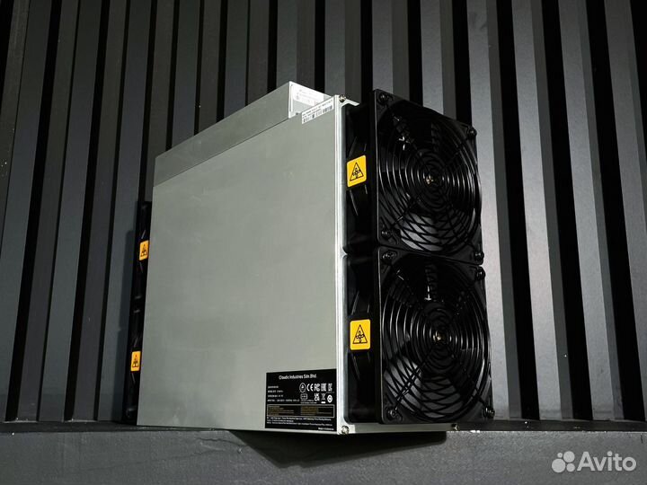 Antminer HS3 9 первый скотч