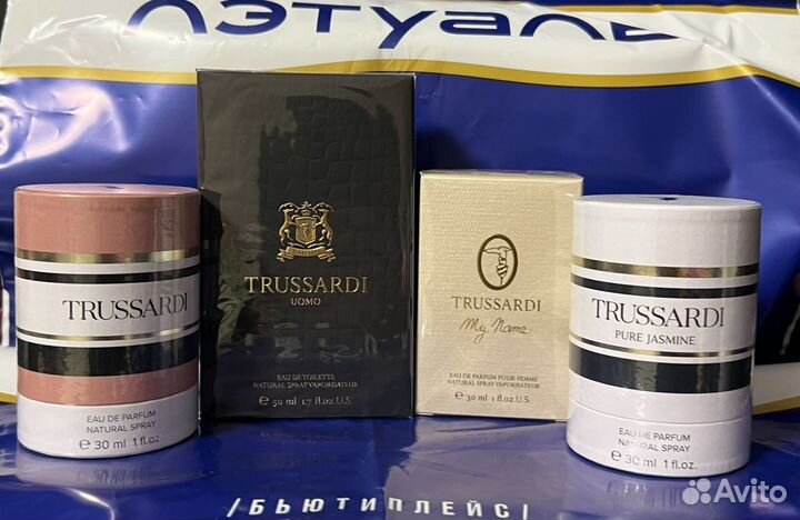 Туалетная вода trussardi новая