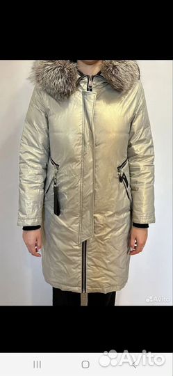 Куртка кожа демисизон женская BTN Button