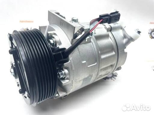 Компрессор кондиционера Опель Виваро 2.0 M9R Рено
