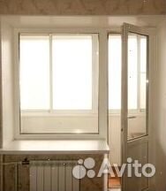 Выход на балкон теплый