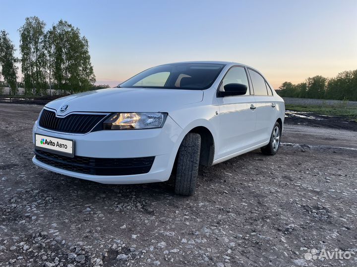 Skoda Rapid 1.6 МТ, 2016, 200 000 км