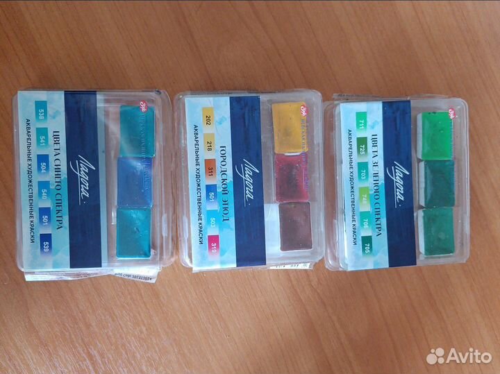 Акварельные краски Ладога