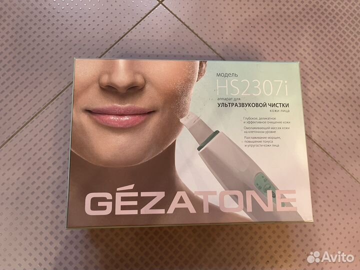 Прибор для ультразвуковой чистки лица Gezatone