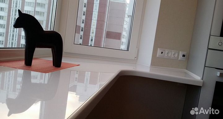 Подоконник из искусственного камня (акрил)