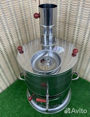 Турецкий самовар на дровах