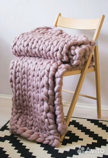 Вязанные пледы и игрушки своими руками